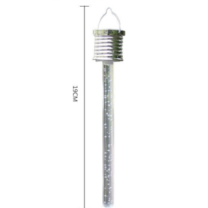 Lampa solara de tip decoratiune pentru gradina, Flippy, model turture, alb cald-7