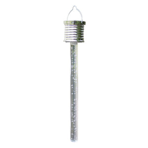 Lampa solara de tip decoratiune pentru gradina, Flippy, model turture, alb cald-0