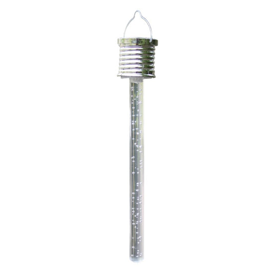 Lampa solara de tip decoratiune pentru gradina, Flippy, model turture, alb cald-0