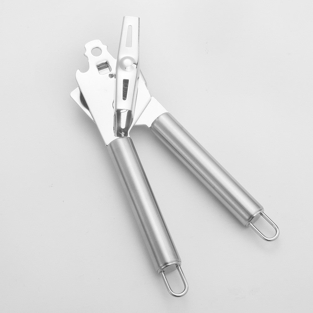 Deschizator conserve Flippy, material inox, ergonomic, gri-5