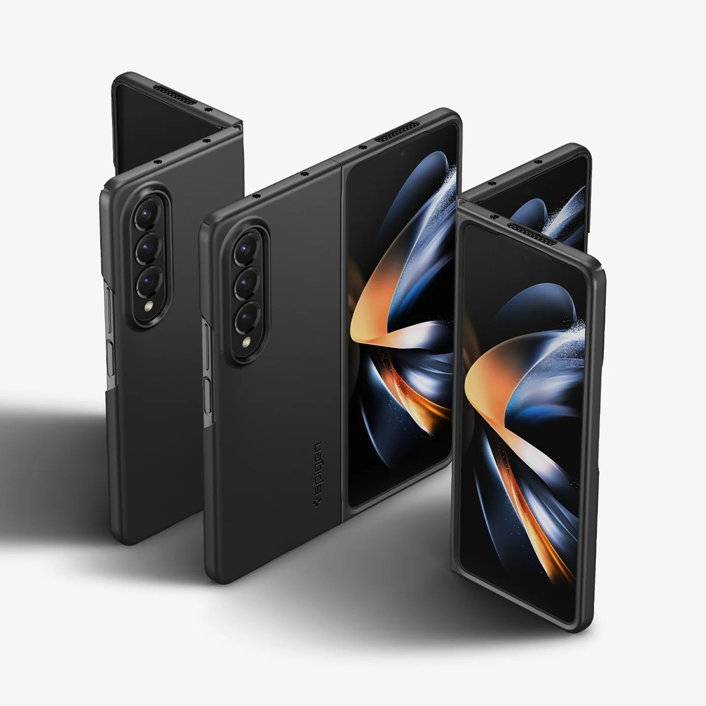 Husă Spigen Air Skin pentru Samsung Galaxy Z Fold 4 – Negru
