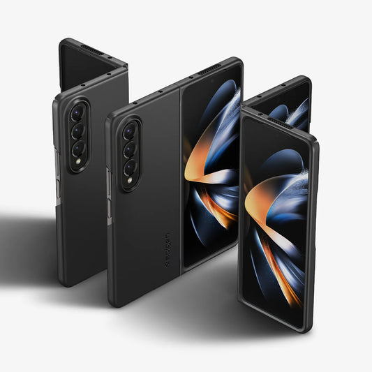 Husă Spigen Air Skin pentru Samsung Galaxy Z Fold 4 – Negru