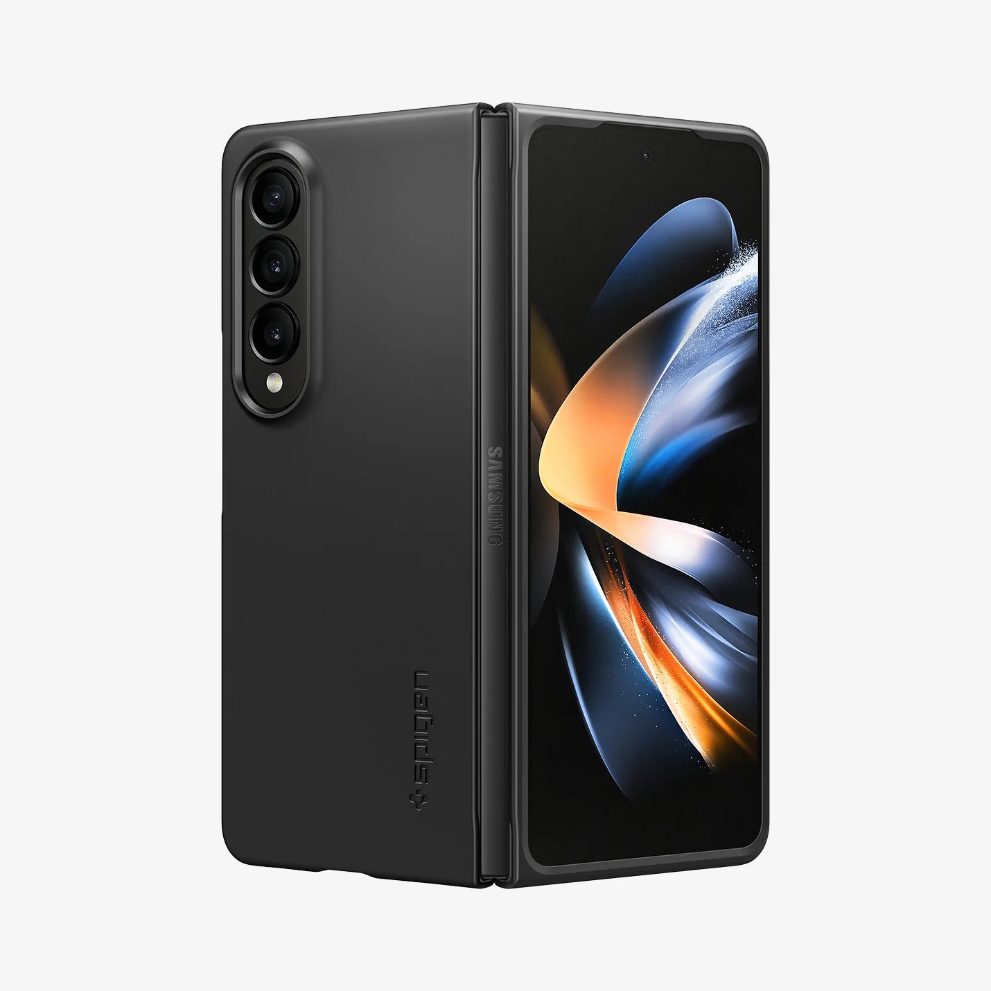 Husă Spigen Air Skin pentru Samsung Galaxy Z Fold 4 – Negru