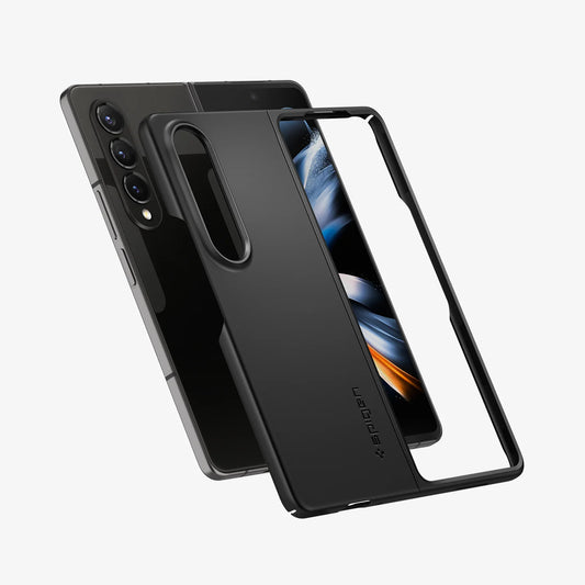 Husă Spigen Air Skin pentru Samsung Galaxy Z Fold 4 – Negru