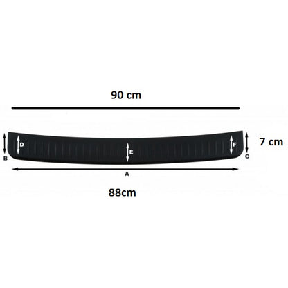 Protectie bara portbagaj - bandou spate, universal-2