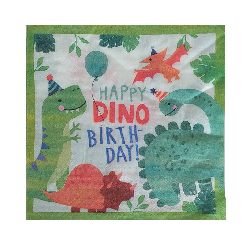 Dino party 20 servetele-0