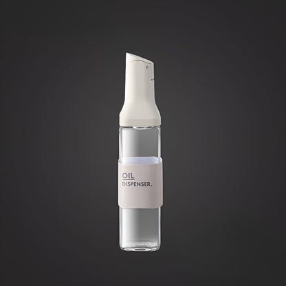 Dispenser pentru Ulei, Flippy, Deschidere si Inchidere Automata a Rezervorul, cu Inductie Gravitationala, 500 ml, 29.5x6x6 cm, Alb-8