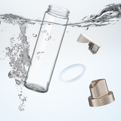 Dispenser pentru Ulei, Flippy, Deschidere si Inchidere Automata a Rezervorul, cu Inductie Gravitationala, 500 ml, 26.1x6.2x6.2cm, Gri-6