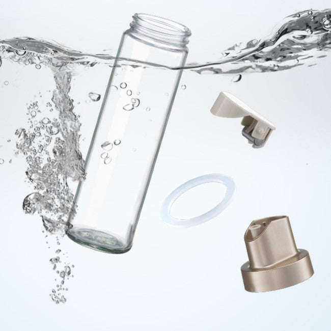 Dispenser pentru Ulei, Flippy, Deschidere si Inchidere Automata a Rezervorul, cu Inductie Gravitationala, 500 ml, 26.1x6.2x6.2cm, Gri-6