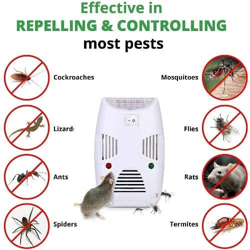 Aparat Pest Repeller anti Rozătoare, Șoareci și Insecte - RIDDEX