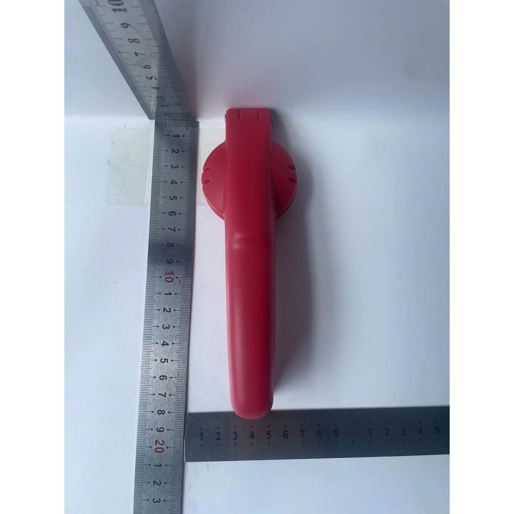 Dispozitiv de spart nuci si castane Flippy, ABS si otel, 17.5 x 5.5 x 5 cm, usor de utilizat, rosu-1