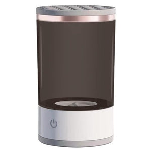 Dispozitiv Portabil de Curatare a Pensulelor de Machiaj, Flippy, Potrivit pentru Pensule de Diferite Dimensiuni, 5V, 7000RPM, Vibratii Sonice, USB, Alb/Negru, 9x9x16 cm-0