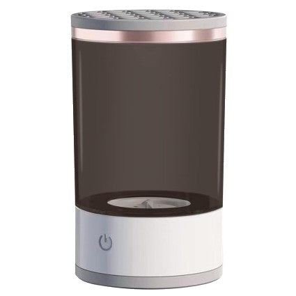 Dispozitiv Portabil de Curatare a Pensulelor de Machiaj, Flippy, Potrivit pentru Pensule de Diferite Dimensiuni, 5V, 7000RPM, Vibratii Sonice, USB, Alb/Negru, 9x9x16 cm-0