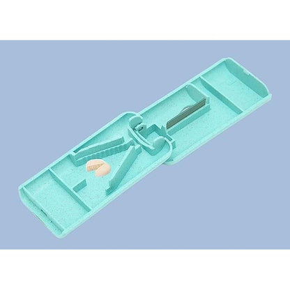 Dispozitiv taiere si depozitare medicamente, Flippy, Albastru, Plastic, 8 x 4 x 1.8 cm-7