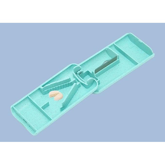 Dispozitiv taiere si depozitare medicamente, Flippy, Albastru, Plastic, 8 x 4 x 1.8 cm-7