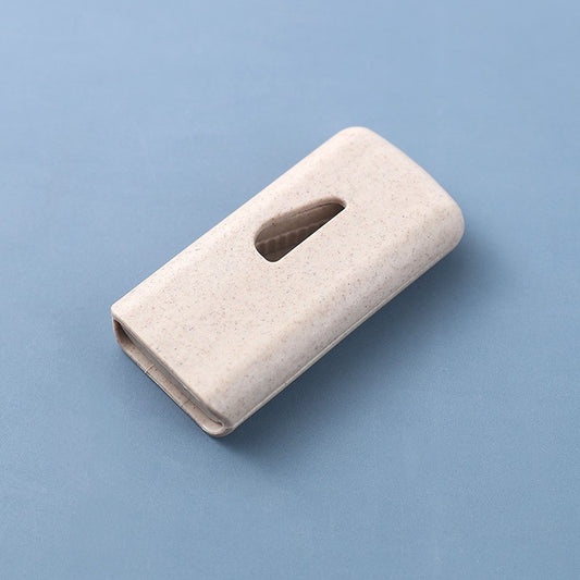 Dispozitiv taiere si depozitare medicamente, Flippy, Bej, Plastic, 8 x 4 x 1.8 cm-1