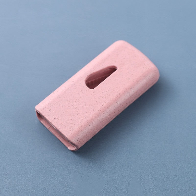 Dispozitiv taiere si depozitare medicamente, Flippy, Roz, Plastic, 8 x 4 x 1.8 cm-1