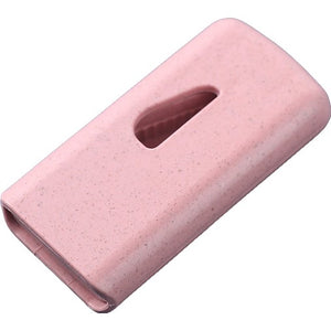 Dispozitiv taiere si depozitare medicamente, Flippy, Roz, Plastic, 8 x 4 x 1.8 cm-0