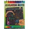 Caiet cu fise razuibile Flippy, DIY Magic Scratch, 12 File, Curcubeu, Creion din Lemn, Cartonase negre, 14 x 10 cm, verde-0