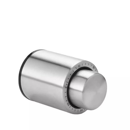 Dop de Etansare a Sticlei de Sampanie, Flippy, Data Etansare, Reutilizabil, Usor de Depozitat si Folosit, 4.5 x 4.5 x 8 cm, Gri-0