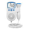Monitor Fetal Doppler, Flippy, Monitorizare Sarcina, Ritm Cardiac, Ecran LCD 4.5 cm, 2 x Baterii AA (neincluse), Portabil, din ABS, 12.8 x 9.6 x 3 cm, Utilizare de la 9 Saptamani, Albastru-0