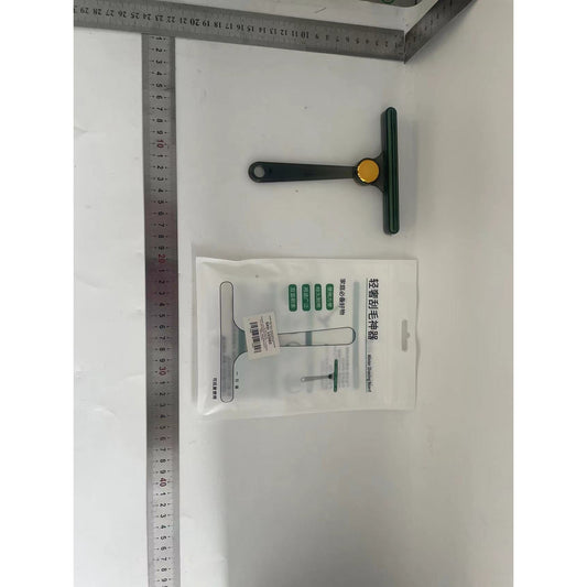 Aparat de ras cu două fețe, Flippy, instrument manual cu bile de bărbierit, culoare: verde transparent-1