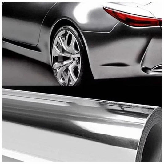 Folie colantare auto Crom (1m x 1,52m)-1