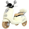 Motocicleta Electrica Flippy, cu Acumulator, Telecomanda, Bluetooth, cu Sistem Anti-Rasturnare, Sistem de Lumini si Sunet, 3-10 Ani, Bej-0