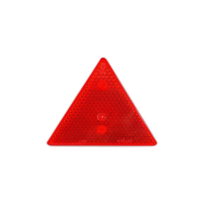 Set 2 triunghiuri de avertizare reflectorizante pentru remorci, culoare rosie, dimensiune 15 x 15 cm-1