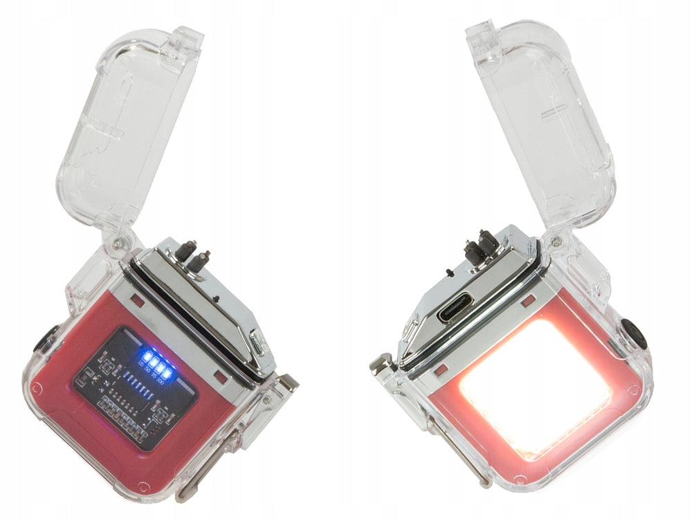 Bricheta Electrica cu Plasma, Lumina LED pe 3 Moduri, Incarcare USB, Impermeabila