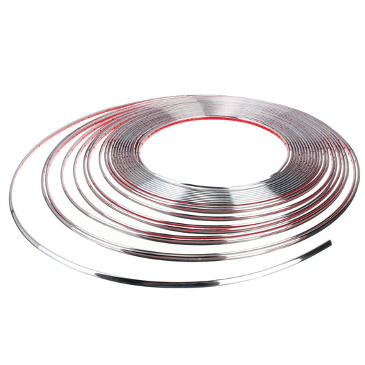 Rola Ornament autoadeziv, 10mm x 15m, culoare Crom SILVER-1