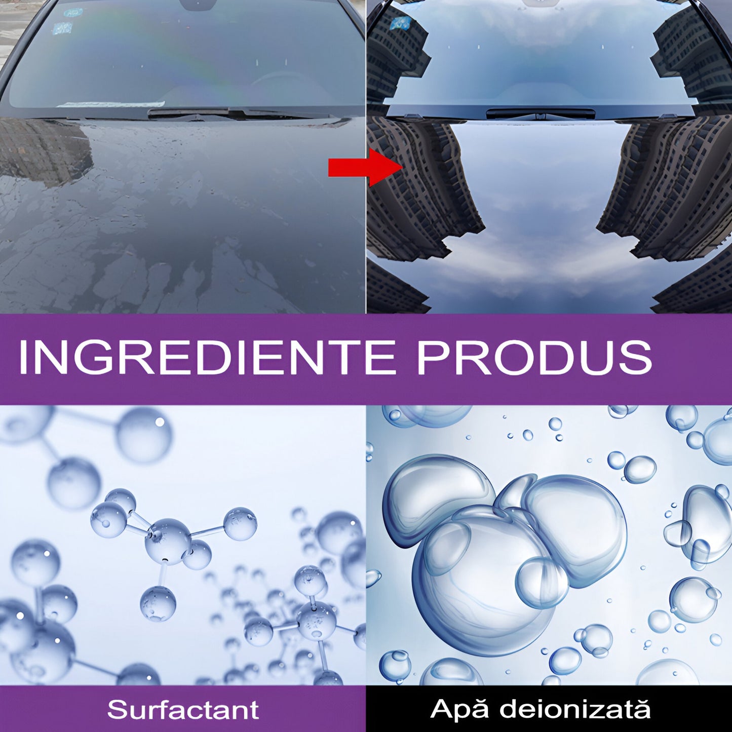 Spray Hidrofob Auto, Flippy, Curatare, Acoperire, Stralucire, Reparare Zgarieturi, Nanotehnologie, Spalare fara Apa, 100mL-1