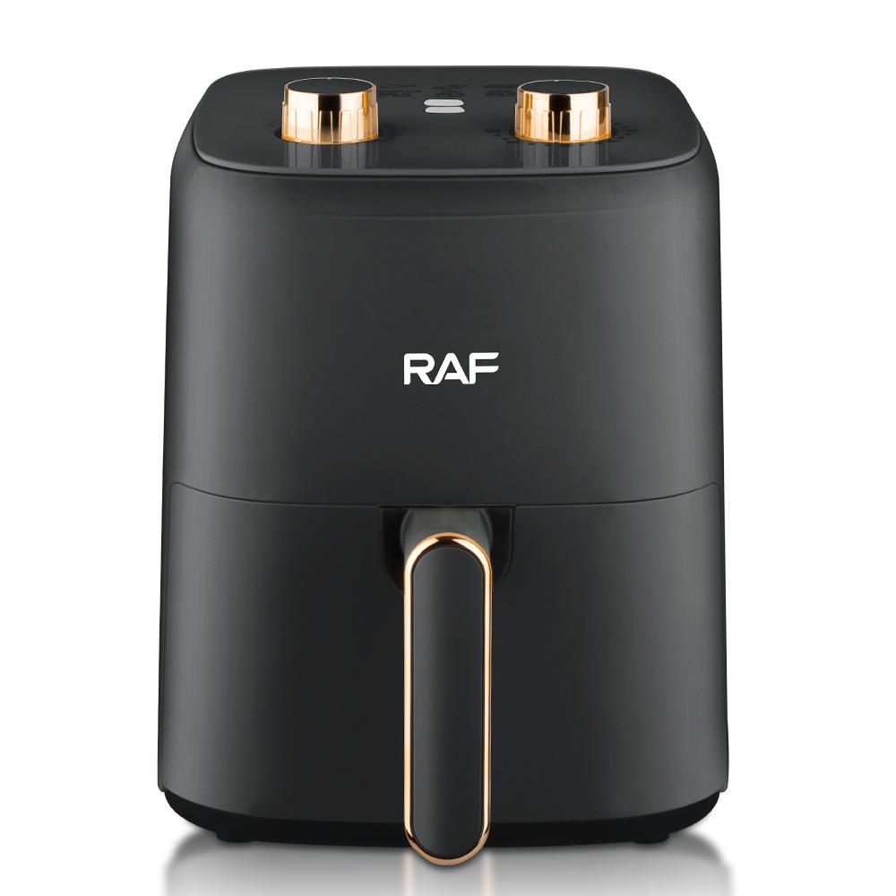 Friteuza Air Fryer RAF R5237 cu aer cald, fără ulei – Capacitate 3L, 12 Programe, 1300W, Alb