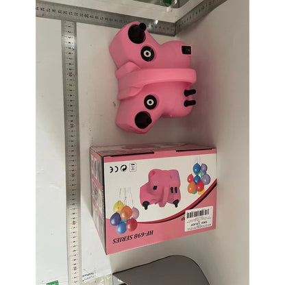 Pompa Electrica de Umflat Baloane, Flippy, cu Doua Iesiri, 220V, Putere 600W, Accesorii petrecere, Roz-1