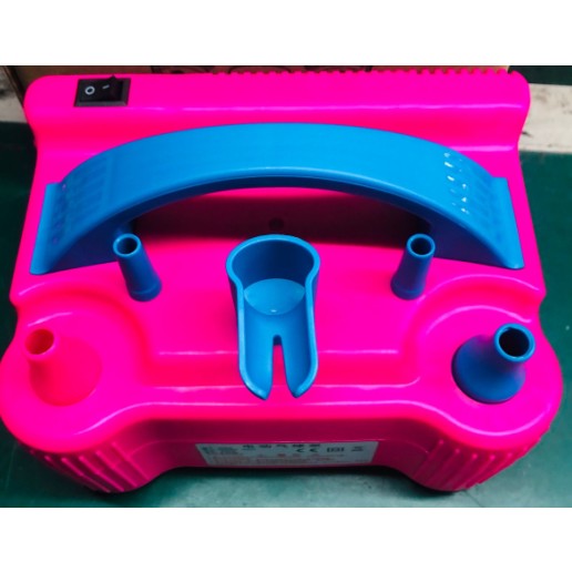 Pompa Electrica de Umflat Baloane, Flippy, cu Doua Iesiri, 220V, Putere 600W, Accesorii petrecere, Rosu-0