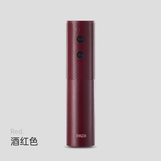 Tirbuson Electric, Flippy, Deschizator Sticle de Vin, Incarcare USB, Rosu-0