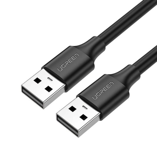 Cablu UGREEN USB 2.0 la USB 2.0 (0.5 m) – Negru