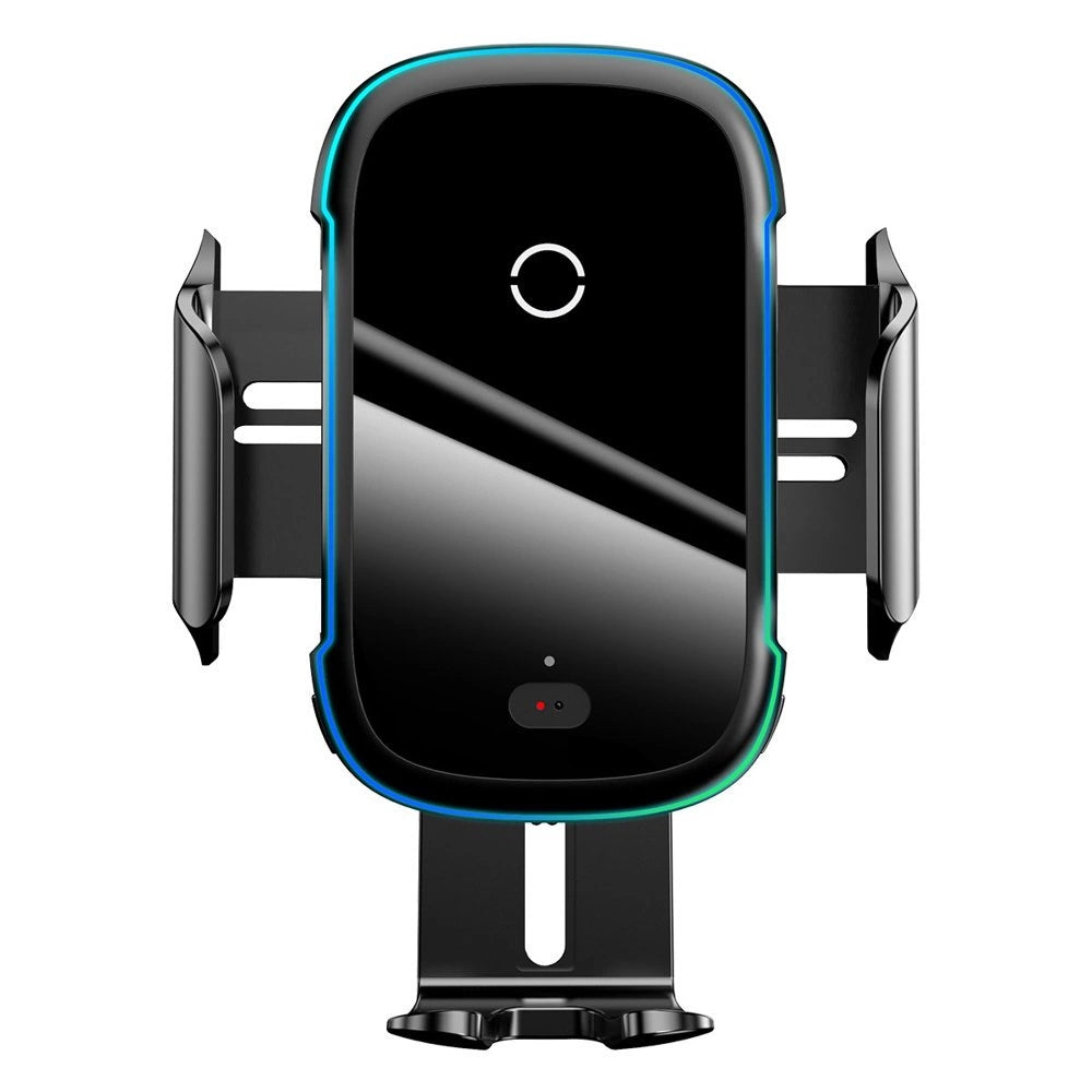 Suport auto electric Baseus cu încărcare wireless Qi 15W – Negru