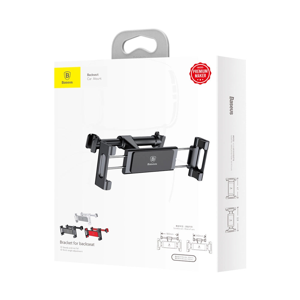 Suport auto Baseus SUHZ-01 pentru tetieră – 4.7”–12.9”, Negru