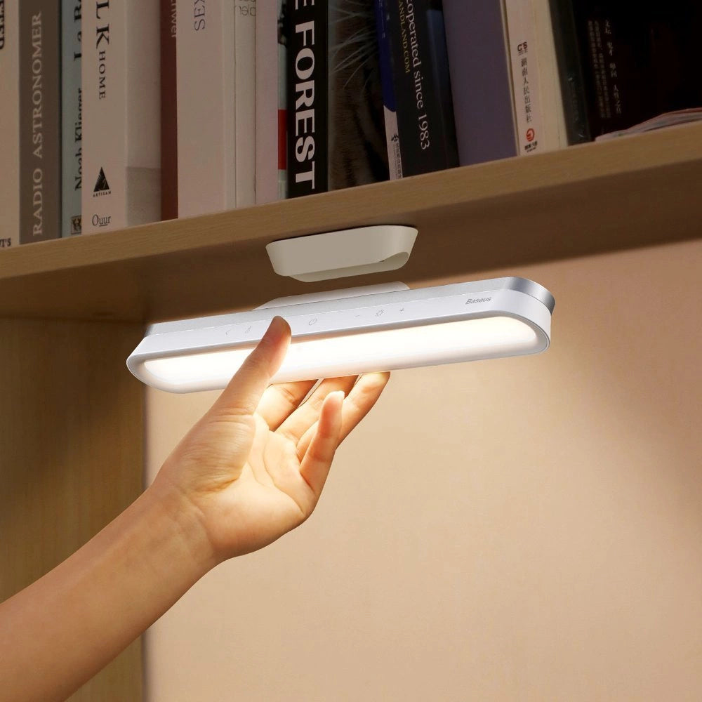Lampă LED magnetică Baseus DGXC-02 pentru noptieră / bucătărie / cameră – Alb