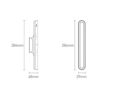 Lampă LED magnetică Baseus DGXC-02 pentru noptieră / bucătărie / cameră – Alb