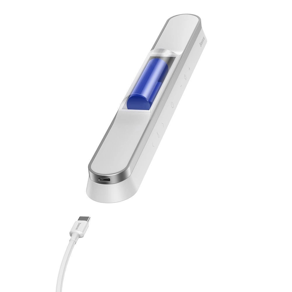 Lampă LED magnetică Baseus DGXC-02 pentru noptieră / bucătărie / cameră – Alb