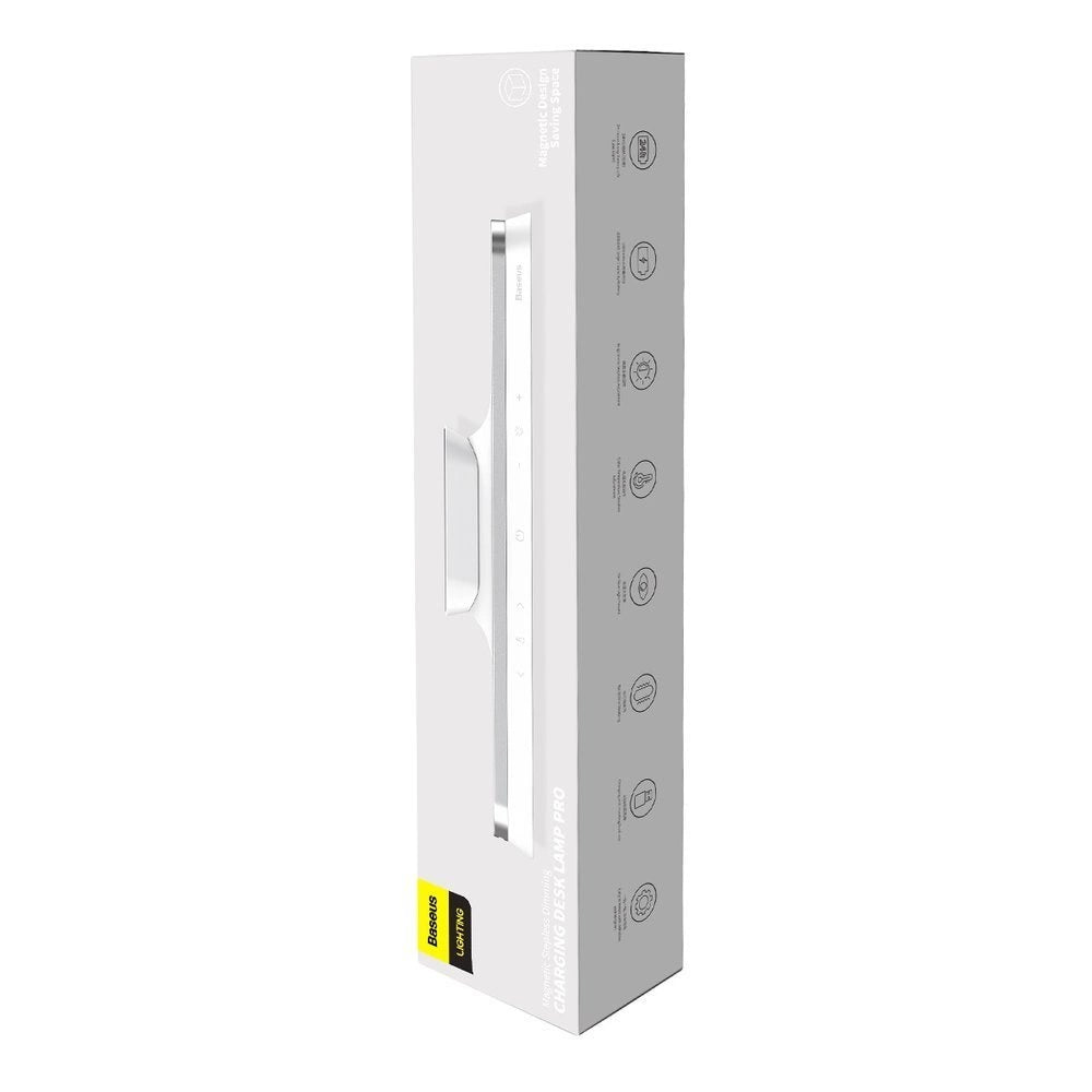 Lampă LED magnetică Baseus DGXC-02 pentru noptieră / bucătărie / cameră – Alb