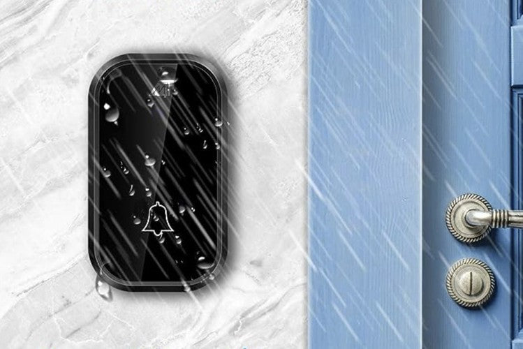 Sonerie Wireless Impermeabilă cu Afisaj LCD si Senzor de Temperatură