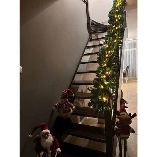 Ghirlanda Decorativă de Craciun LED de 270 cm