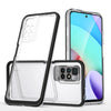 Husă 3în1 transparentă cu ramă neagră pentru Xiaomi Redmi 10
