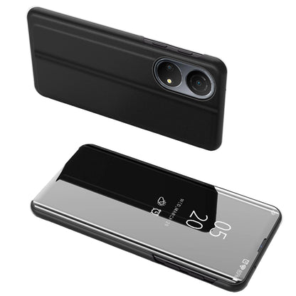 Husă Clear View tip carte pentru Honor X7 / Honor Play 30 Plus – Negru