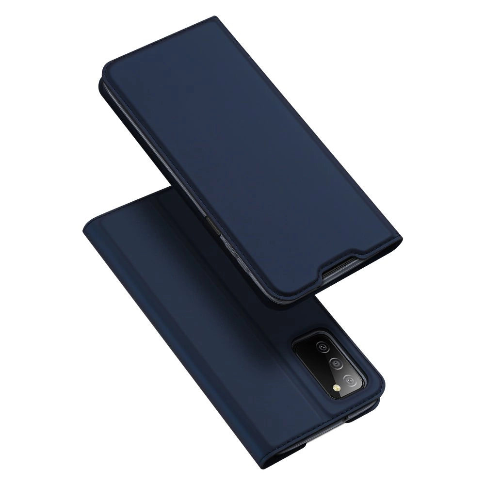 Husă tip carte Dux Ducis Skin Pro pentru Samsung Galaxy A03s – Albastru
