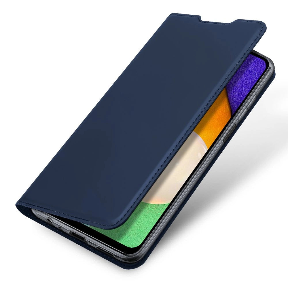 Husă tip carte Dux Ducis Skin Pro pentru Samsung Galaxy A03s – Albastru
