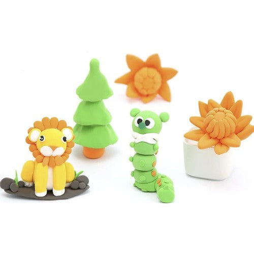 SET PLASTILINĂ INTELIGENTĂ - Modelling Clay - 36 buc + 3 spatule duble pentru modelare
